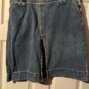 Levi's Blue Denim Mini Skirt